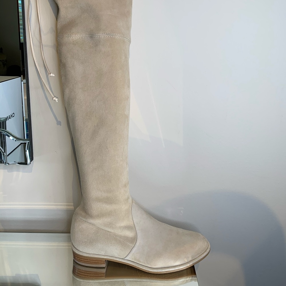 Stuart Weitzman Lowland In Buff - Picture 5 of 13
